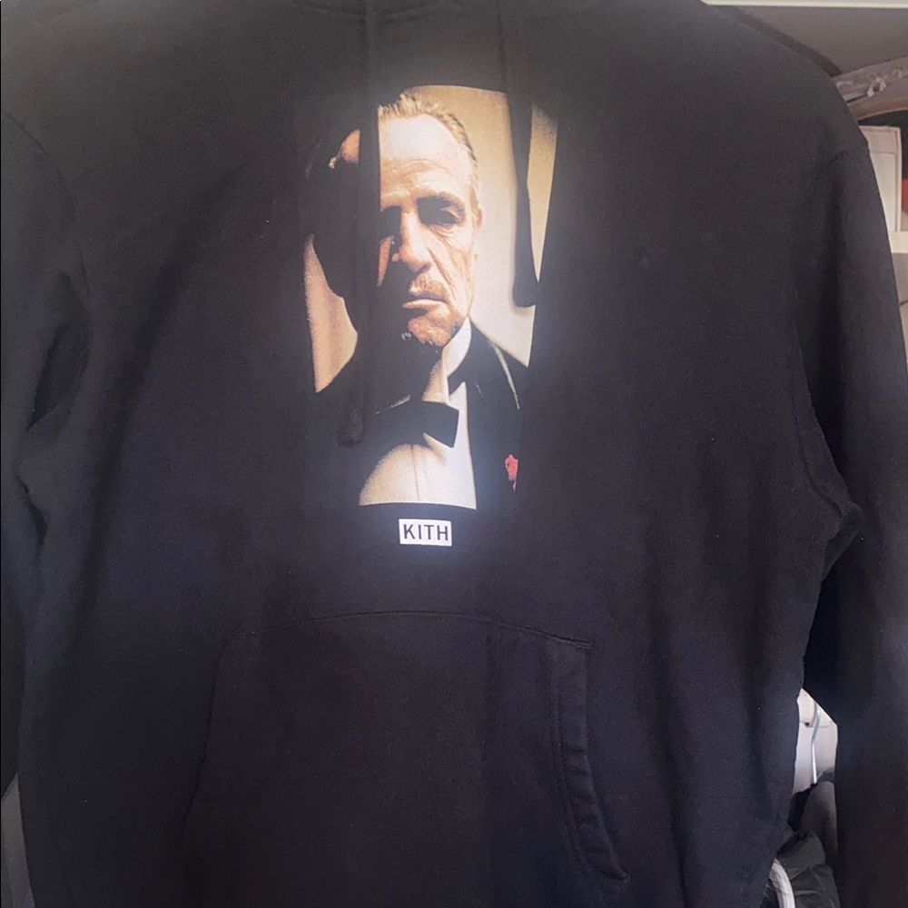 Kith Black Graphic Hoodie